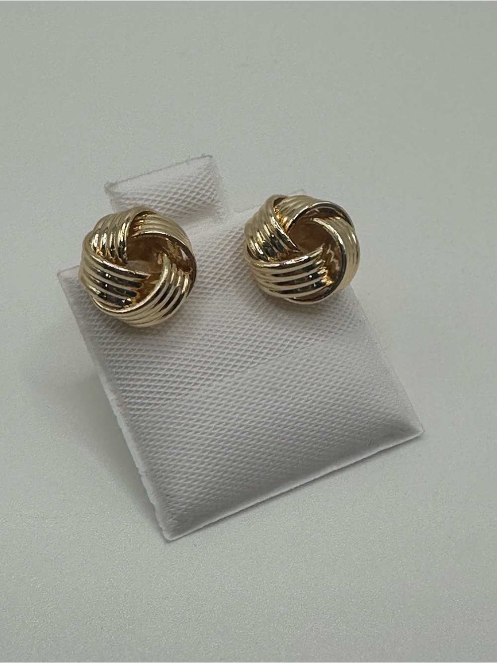 Classic Gold Filled Knot Stud Earrings - Elegant Women’s Jewelry